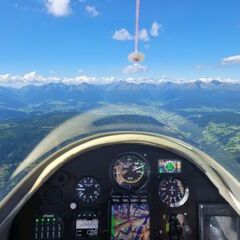 Flugwegposition um 14:31:48: Aufgenommen in der Nähe von Gemeinde Ramingstein, 5591, Österreich in 2277 Meter